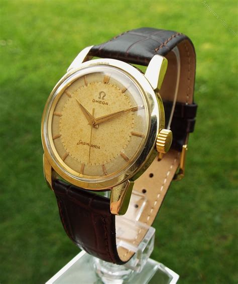 omega men minimal watches|vintage omega men's watch 1950s.